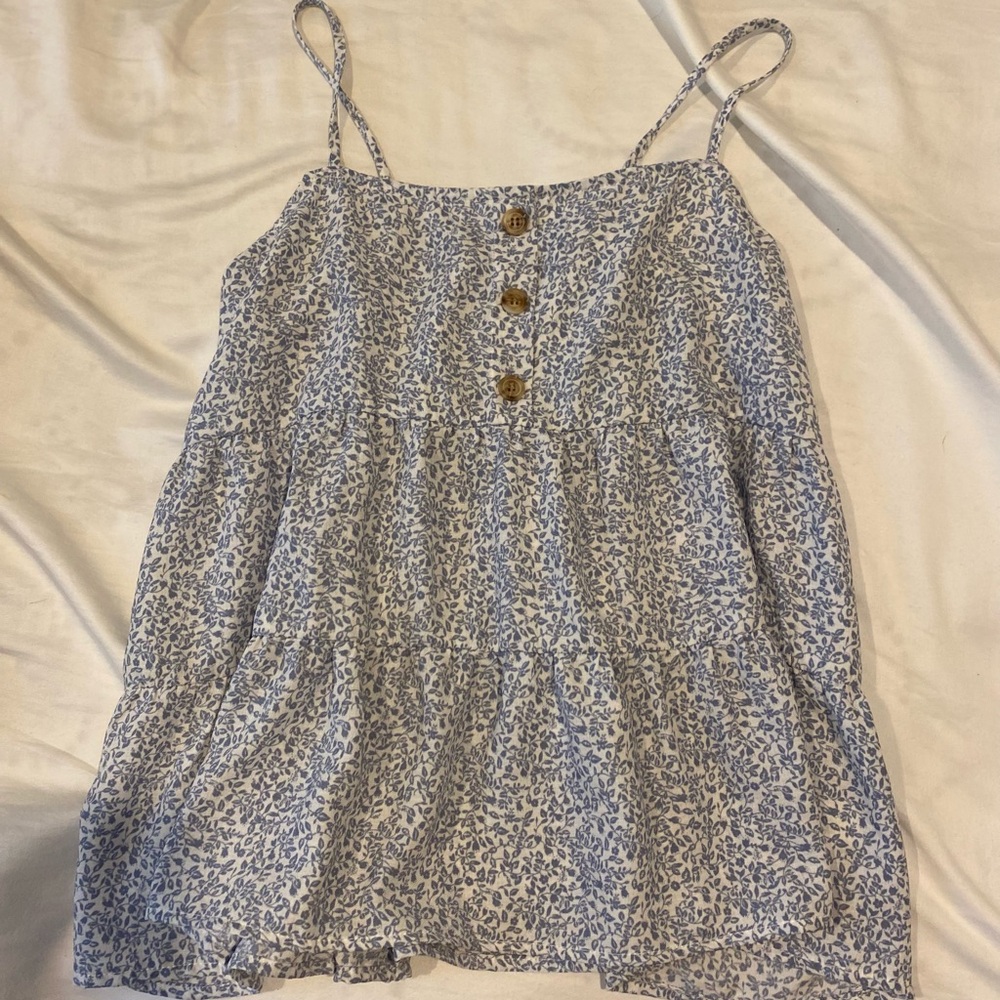 Floral tank top